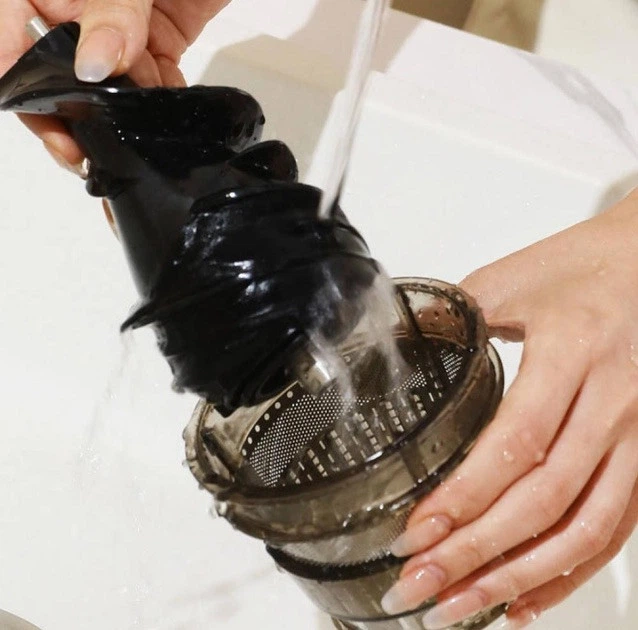 Sokany SK-01010 ხრახნიანი წვენსაწური და ნაყინის აპარატი (2 1-ში), 800ვტ, Ø80მმ, შავი/ნაცრისფერი