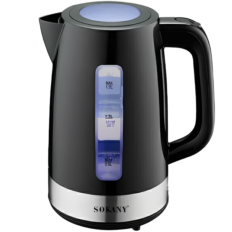 ელექტრო ჩაიდანი SOKANY SK-09006 (2200 W, 1.7 L)