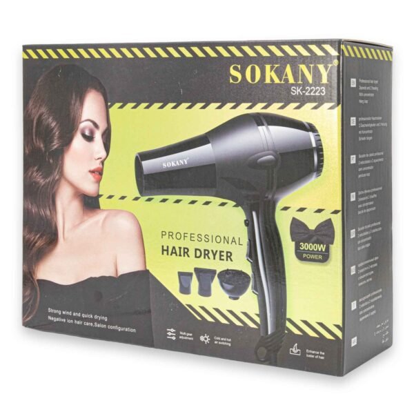თმის ფენი დიფუზორით SOKANY SK-2223 (3000W)