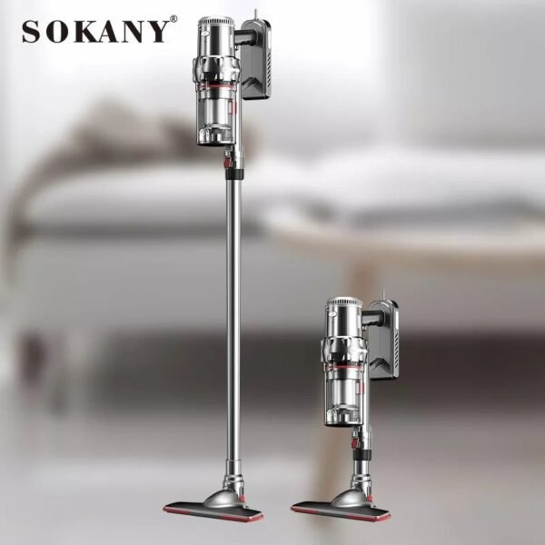ხელის მტვერსასრუტი Sokany SK-3377 Handheld Vacuum Cleaner Silver