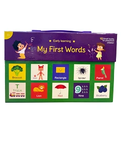 ვიწყებთ სწავლას - ჩემი პირველი სიტყვები ინგლისურენოვანი